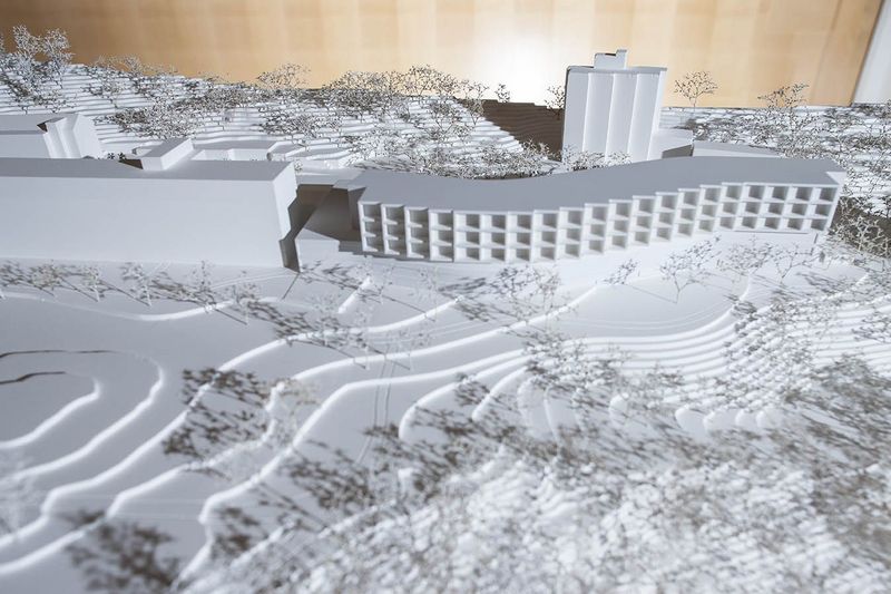 Architekturmodell neues Haus A